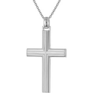 trendor 28605 Herren-Kette mit Kreuz 925 Silber