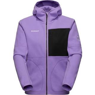Mammut Women's Tamaro Midlayer Hooded Jacket Fleecejakke Damer størrelse XL farve lilla