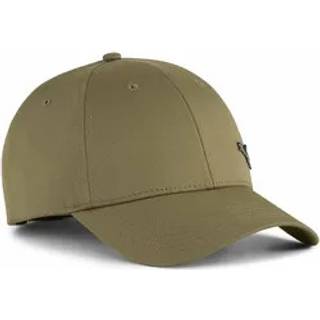 Essentials Metal PUMA Cat Baseball Cap, Accessories, Olive, OSFA