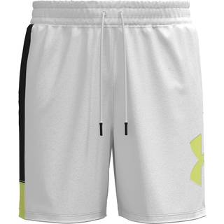 Under Armour Zone Men's 7" Woven Shorts White / Black / Sonic Yellow XL