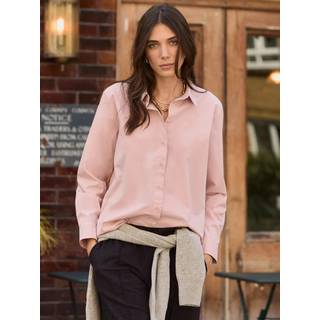 Baukjen Baukjen Lyserød Riemke Bomuldsskjorte - EU 38 (UK 10)