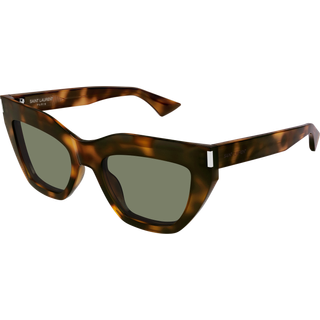 SAINT LAURENT Kvinde SAINT LAURENT SL 759 003 Solbriller Acetat Havana Grøn Cat Eye