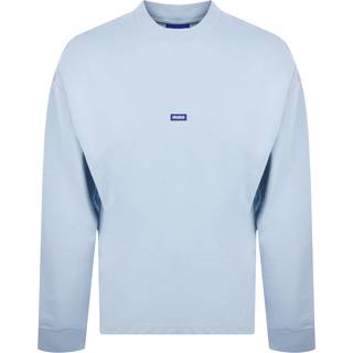 HUGO Blue Nedro Sweatshirt Light Blue