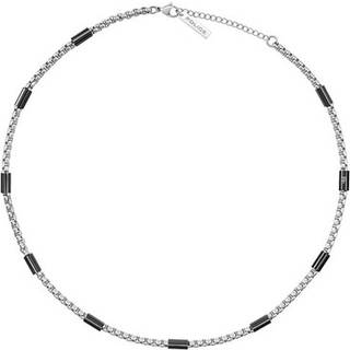 Police PEAGN0078502 Herren-Halskette Radius Stahl/Schwarz