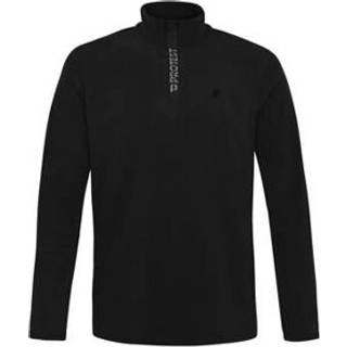 Protest Prtreperfecto 1/4 Zip Active Top Fleecesweatere Herrer størrelse L farve sort