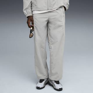 PUMATECH Relaxed Track Pants Men, Men, Gray Echo/White, XL