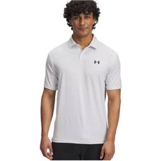 Under Armour Tee To Green Printed Men's Polo White / Halo Gray / Black S