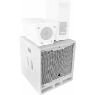Omnitronic MAXX-1206DSP 2.1 Active Subwoofer 12" white TILBUD NU