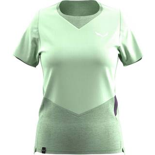 Salewa Women's Pedroc Dry Wind T-Shirt Funktionsshirt Damer størrelse 40 farve grøn