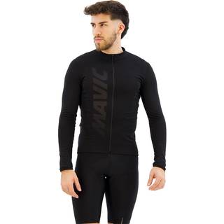 Mavic Aksium Thermo Jersey Cykeljersey Herrer størrelse L farve sort