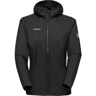 Mammut Women's Rime Air Insulation Hybrid Hooded Jacket Syntetisk jakke Damer størrelse S farve sort
