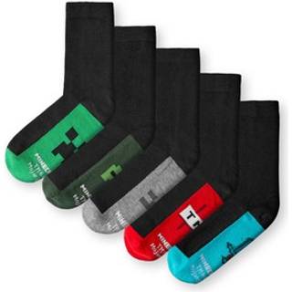 Vanilla Underground Vanilla Underground Black Minecraft Calf Socks