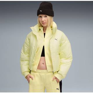 PUMA DARE TO Puffer Jacket Women, Clothing, Gold Moon, XS