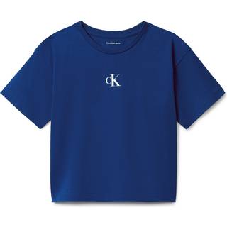 Boxy Logo T-shirt - Blue - 6 years (116 cm)