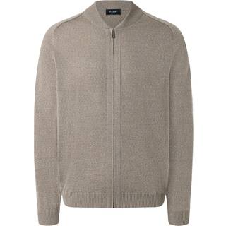 MAERZ Muenchen Herren Cardigan braun unifarben