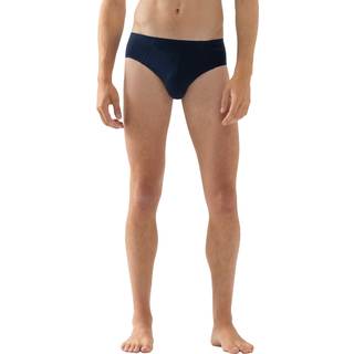 Mey Herren Mini-Slip blau Baumwolle & Mix unifarben