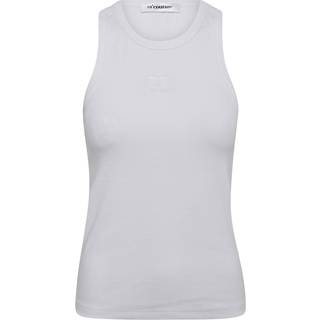 SaharaCC Embroidery Tanktop, White, XL