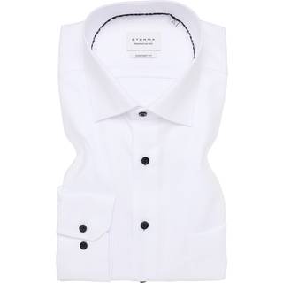 COMFORT FIT Shirt in white structured