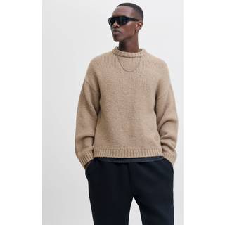 Jack & Jones Kidd Knit Crew Neck Desert Taupe