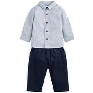 Mamas & Papas Mamas & Papas Blue Check Shirt & Cord Trousers Set - 8692cm