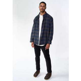 Shirt flanel Check - Navy/Grey