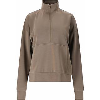 ATHLECIA Women's Jillnana Half Zip Sweatere Damer størrelse 36 farve brun