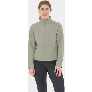 Endurance Champi Jakke Str. 34 Dame - Brun, let og åndbar til løb og udendørs aktiviteter