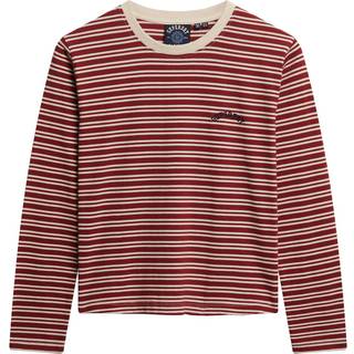 Superdry Superdry Essential Logo Stribet Langærmet Top