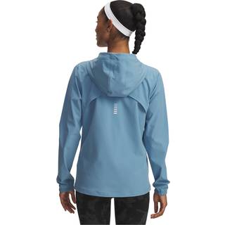 Jakke med hætte Under Armour UA OutRun the STORM Jacket 1377043-418 Størrelse S