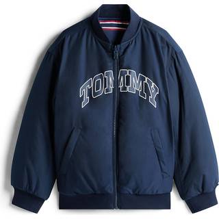 Varsity Reversible Relaxed Bomber Jacket