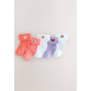 Next Baby Roll Top Sokker 5 Pakke (0mdr.-2år)