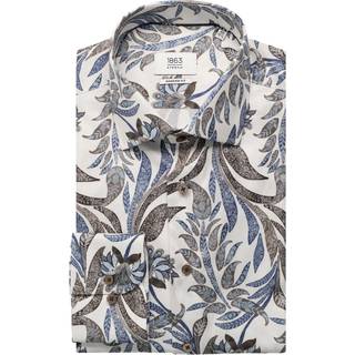 MODERN FIT Shirt in light blue printed