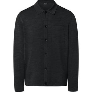 MAERZ Muenchen Herren Cardigan schwarz unifarben