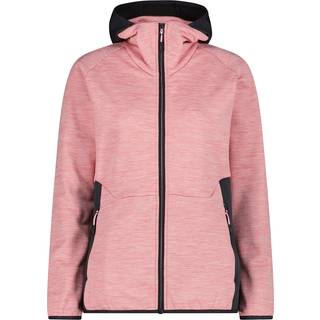 CMP Women's Jacket Fix Hood Fleecejakke Damer størrelse 40 farve pink