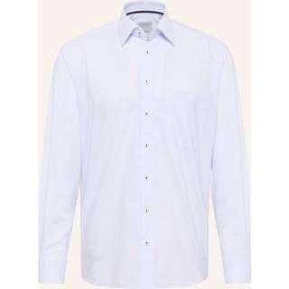 COMFORT FIT Shirt in light blue checkered