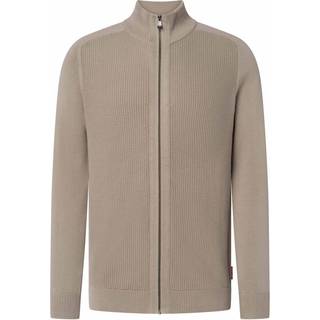 JOOP! Herren Cardigan braun unifarben