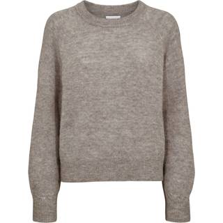 NÜMPH - Nuriette Pullover - Taupe Gray - XS/S - Grå - Knit