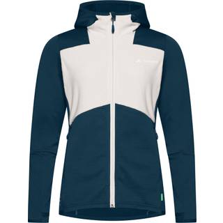 Vaude Women's Monviso Hooded Grid Fleece Jacket Fleecejakke Damer størrelse 38 farve blå