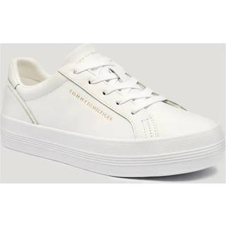 Leather Platform Trainers