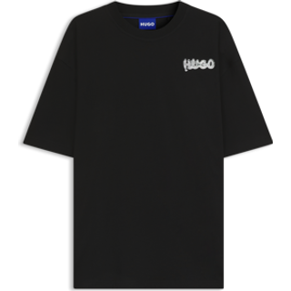Kønsneutral T-shirt i bomuldsjersey med logoprint