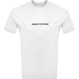 Armani Exchange Logo T Shirt White