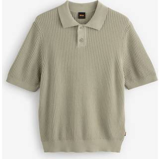 BOSS Orange Herren Polo-Shirt grün