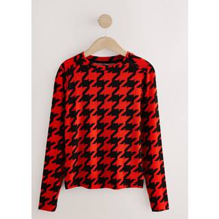 Next Blød, let og ribbet T-shirt langærmet med TENCEL Lyocell