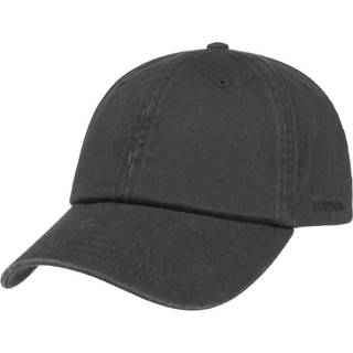 Stetson Stetson Baseball Cap Cotton - Ensfarvet Sort