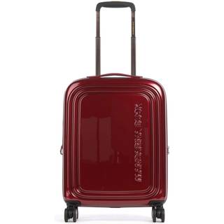 Mandarina Duck Logoduck+ Metal Kuffert med 4 hjul mørkerød