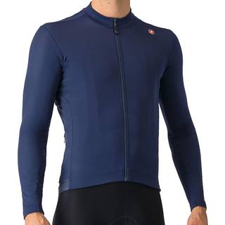 Castelli - Espresso Thermal Jersey - Belgian - M - blue