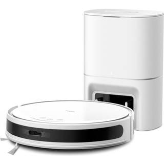 TP-Link Tapo RV20 Max Plus Robotstøvsuger/Moppe – 5300Pa, LiDAR+IMU, Auto‑Empty Dock, 45W – Hvid