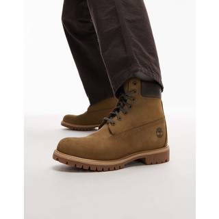 Timberland Timberland Premium 6 Inch Lace Up Waterproof Boot Fritidsstøvler Herrer størrelse 41,5 farve brun