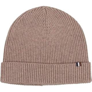 bugatti Herren Mütze beige Woll-Stoff meliert