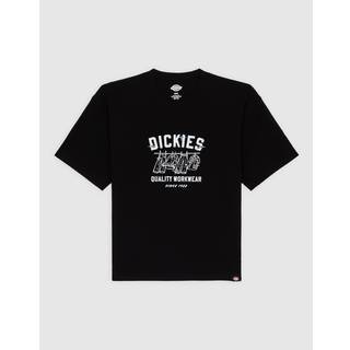 Dickies Laundry Boxy S/S Tee T-shirt Herrer størrelse XL farve sort